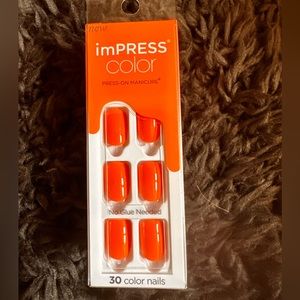 NWT ImPRESS Nails Orange